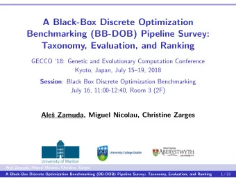 A Black-Box Discrete Optimization  Benchmarking (BB-DOB) Pipeline Survey:  Taxonomy, Evaluation,