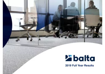 2019 Full Year Results  Confidential  Disclaimer  In considering any performance information