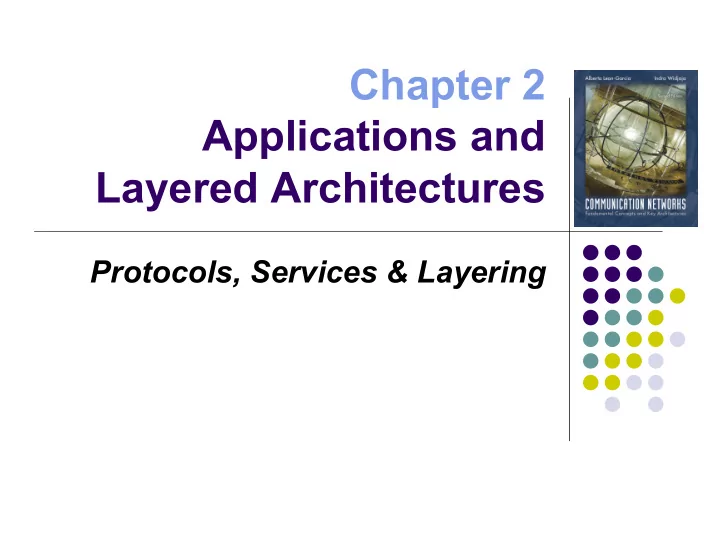 chapter 2 applications and layered architectures