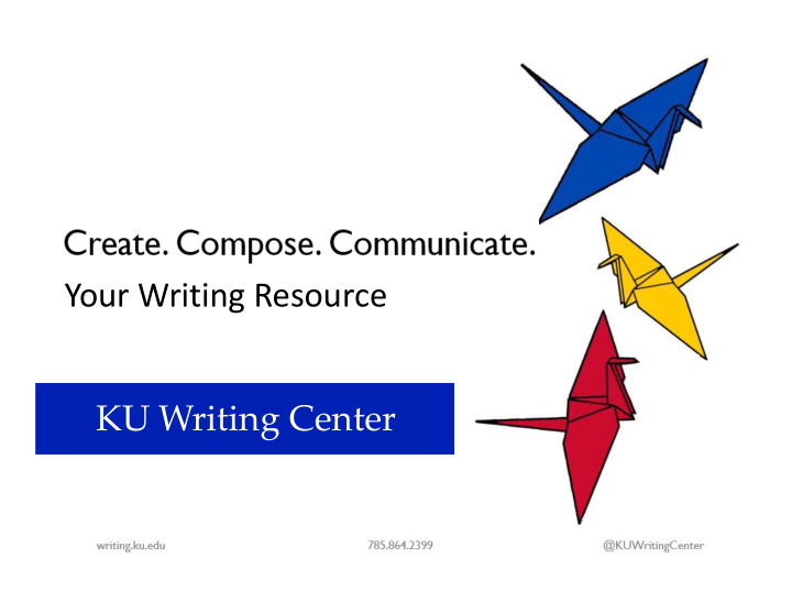 your writing resource ku writing center mla 8 th edition