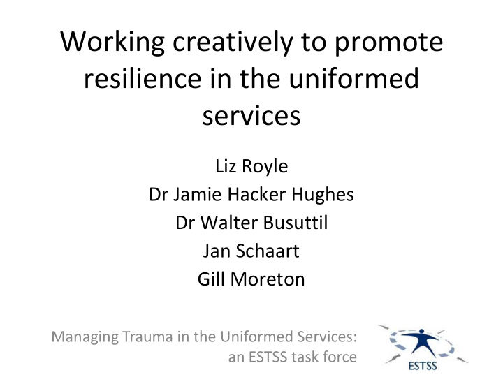 resilience in the uniformed