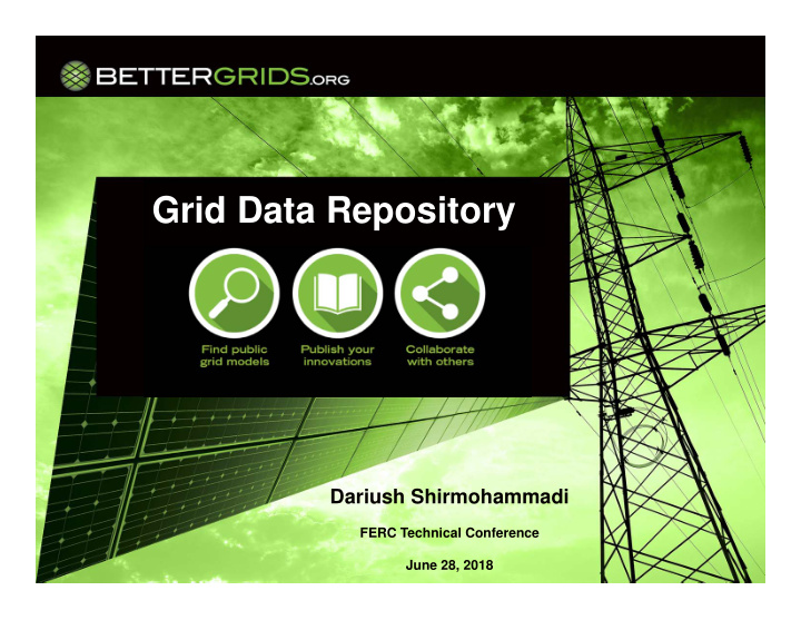 grid data repository