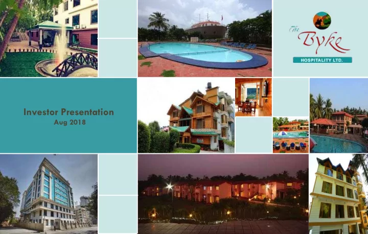 investor presentation