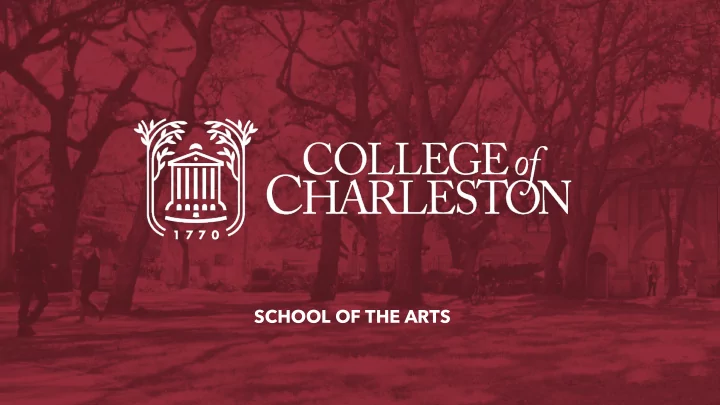 school of the arts art history