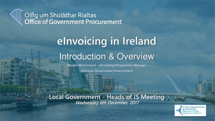 einvoicing in ireland