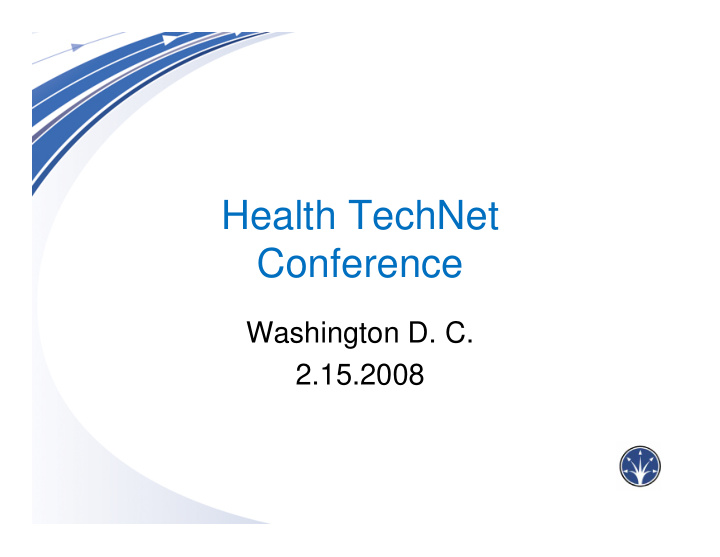 health technet conference