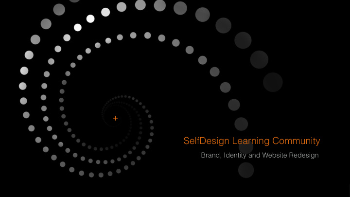 selfdesign learning community