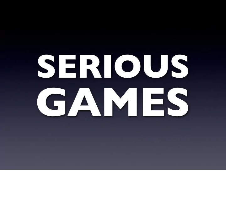 games a game designed for a purpose other than pure