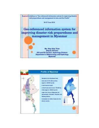 Geo  Geo-refe  -referen  enced i  ced inf  nformation sy  rmation syste  stem f  m for  r  im