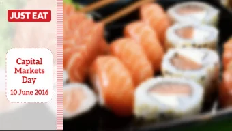 1  This presentation, which has been  and projections about future events.  warranties are made as