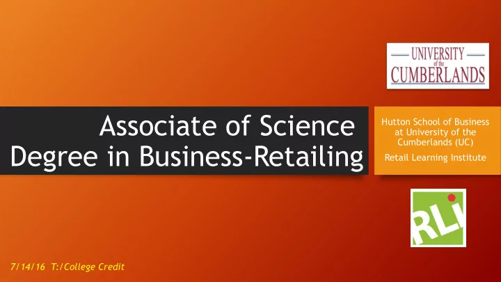 associate of science