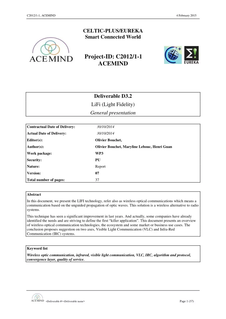 project id c2012 1 1 acemind