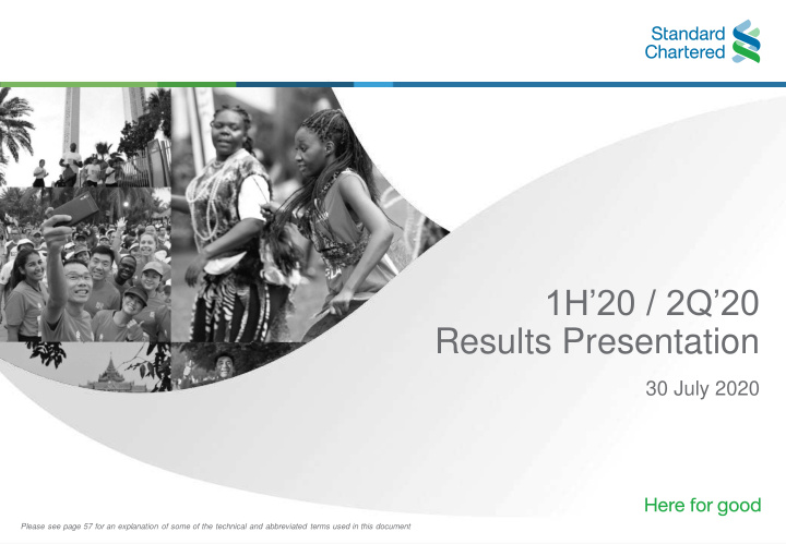 results presentation