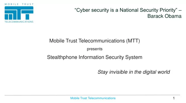 stay invisible in the digital world