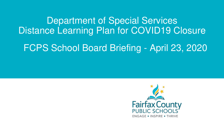 fcps school board briefing april 23 2020 discussion items