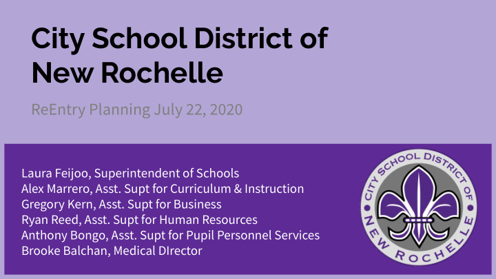 city school district of new rochelle
