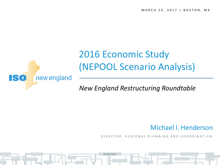 2016 economic study