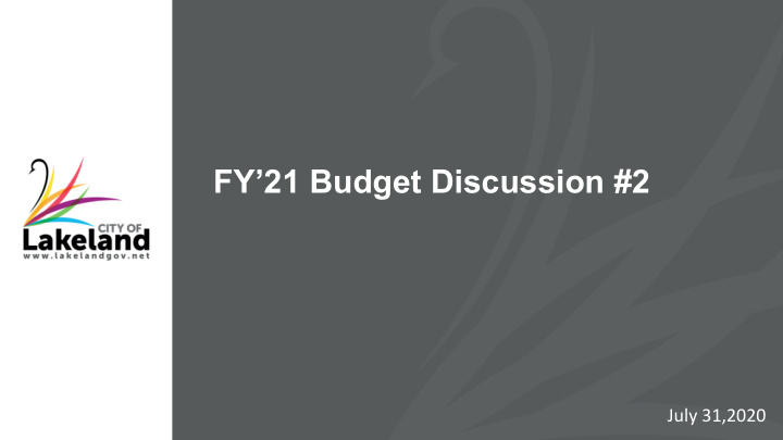 fy 21 budget discussion 2