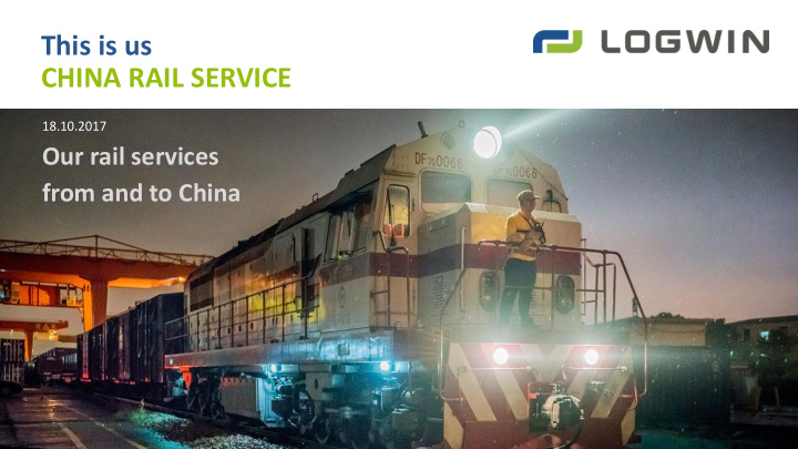 this is us china rail service