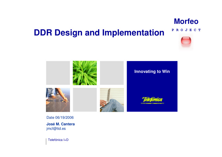ddr design and implementation