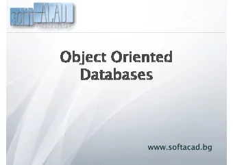 www.softacad.bg  Nikolay Tomitov - Co-CEO at SoftAcad learning  center.  Danail Alexiev