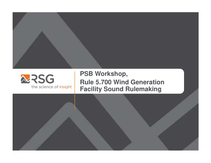 rule 5 700 wind generation