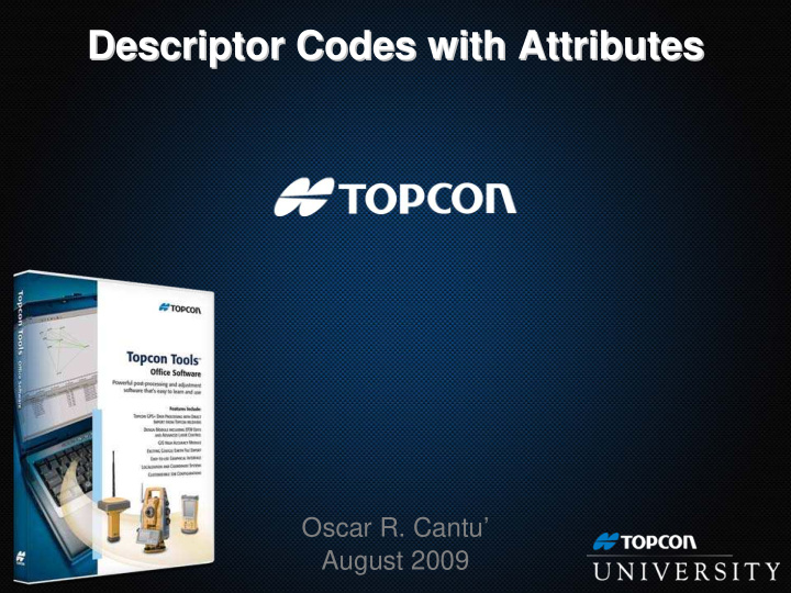 descriptor codes with attributes descriptor codes with