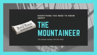 Mountaineer BOE  Presentation  By the Editorial Staff  Editorial Staff  2018 - 2019  Who We Are