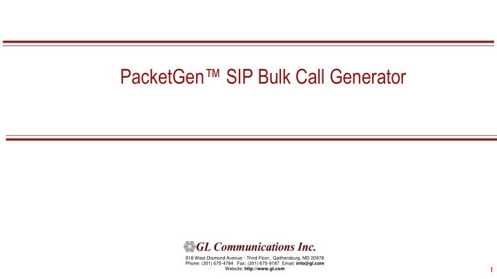 packetgen sip bulk call generator