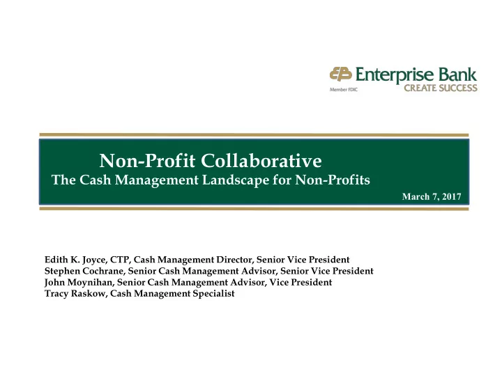 non profit collaborative