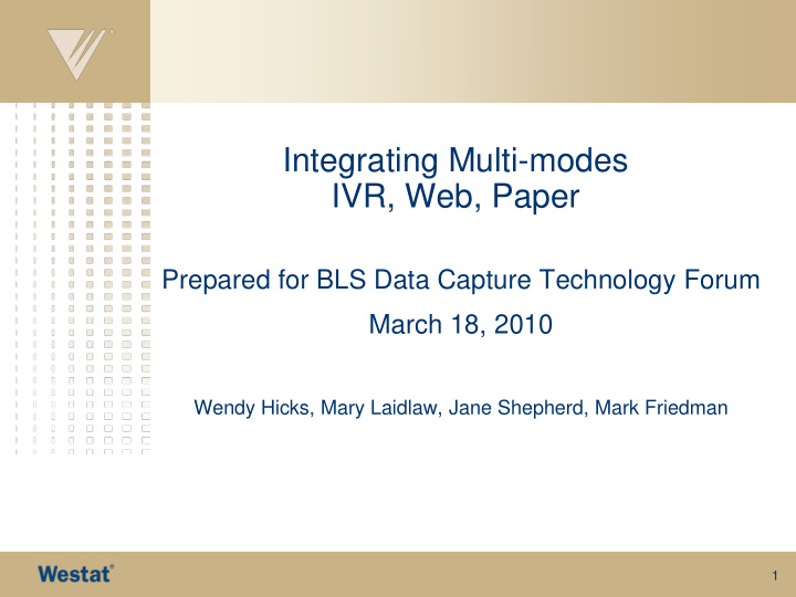 integrating multi modes ivr web paper