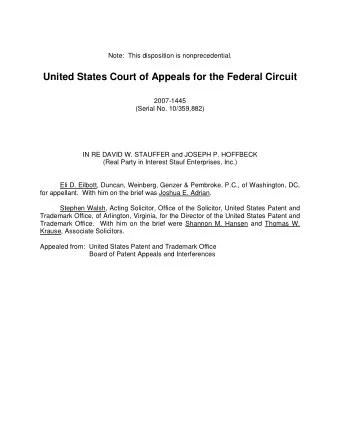Note:  This disposition is nonprecedential.  United States Court of Appeals for the Federal Circuit