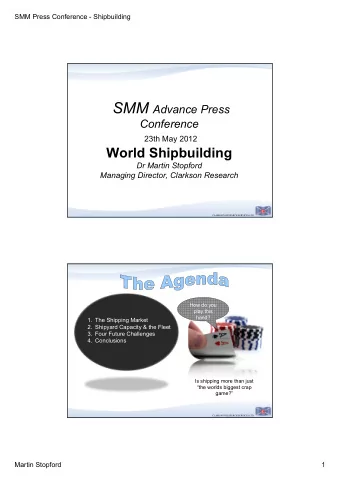 Ship Earnings  Super-Cycle  60  Bulk Shipping Fundamentals balance  DEPRESSION  LOW RETURNS  BOOM!