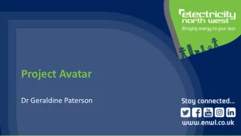 Project Avatar  Dr Geraldine Paterson  1  Avatar  Funded by Network Innovation Allowance October