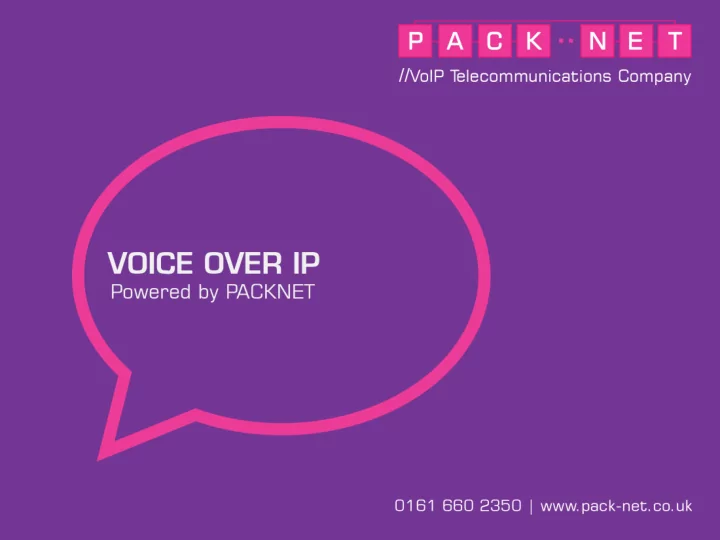 packnet our background