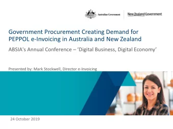 ABSIA's Annual Conference  Digital Business, Digital Economy  Presented by: Mark