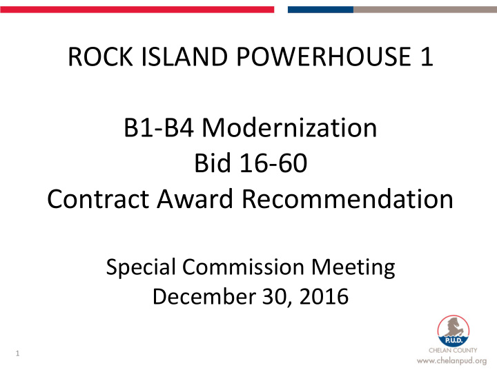 rock island powerhouse 1 b1 b4 modernization bid 16 60