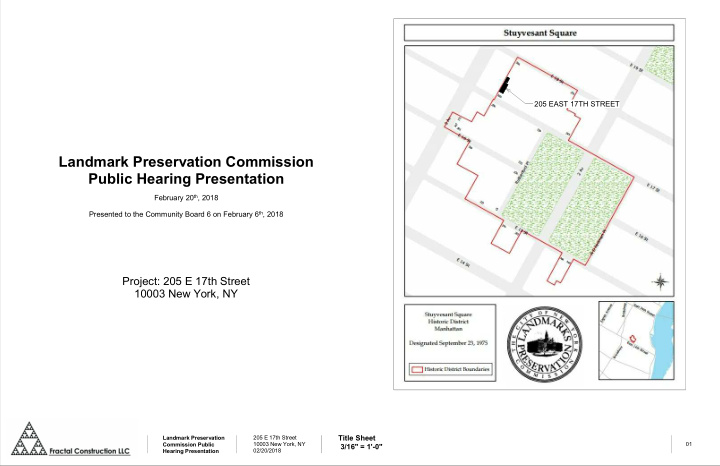 landmark preservation commission public hearing