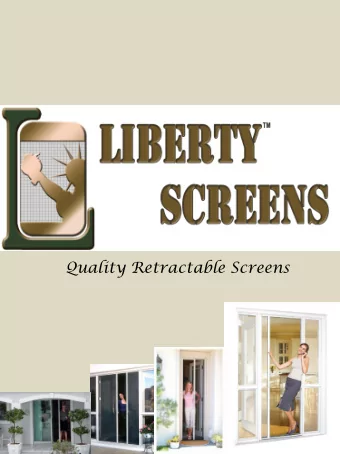 Quality Retractable Screens  Quality Retractable Screens  Introduction  The Retractable Screen