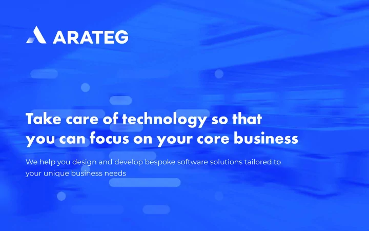 take care of technology so that you can focus on your