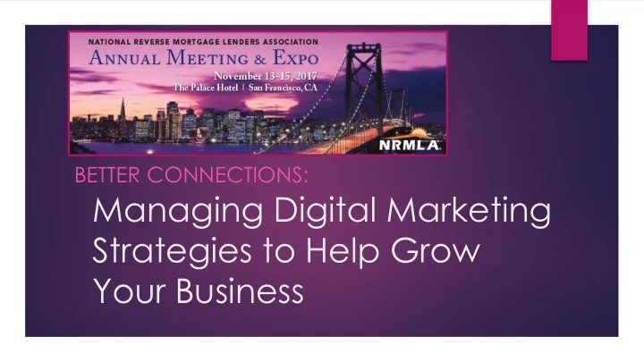 managing digital marketing