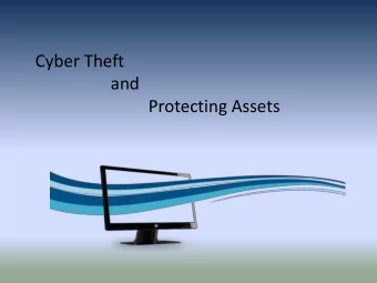 and  Protecting Assets  Information Technology Manager - Redstone Arsenal 15,000 users