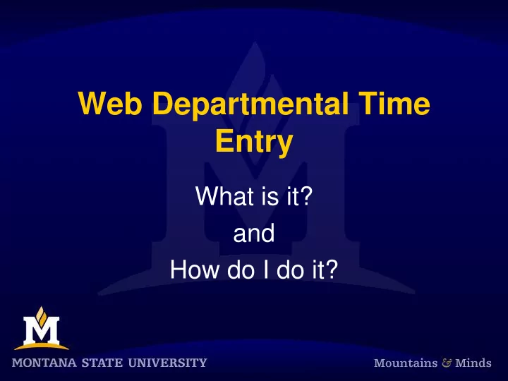 entry