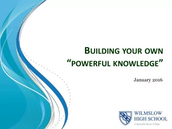 POWERFUL KNOWLEDGE   January 2016  How would you have done in the 500  prize Christmas