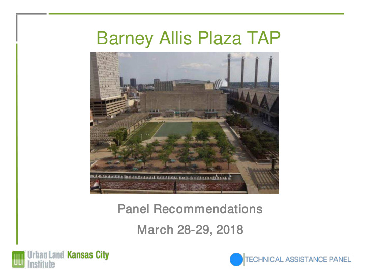 barney allis plaza tap