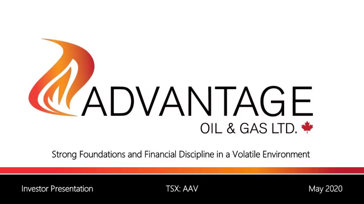st strong fou foundations and fin financia ial l dis