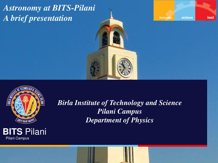 bits pilani