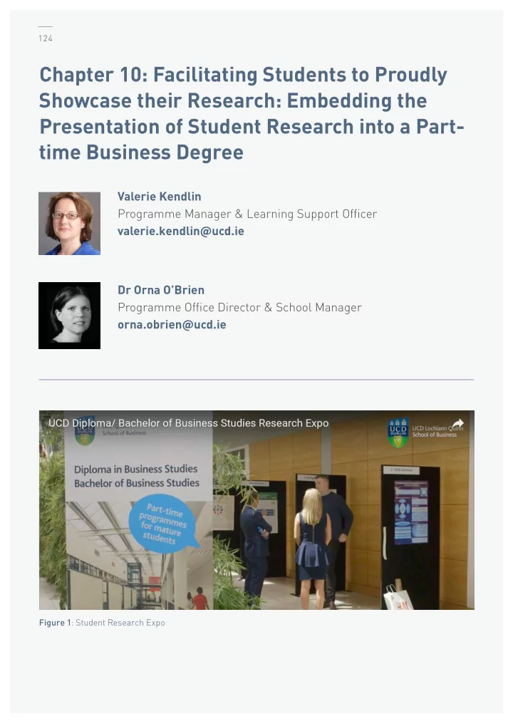 chapter 10 facilitating students to proudly showcase
