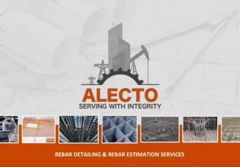 REBAR DETAILING &amp; REBAR ESTIMATION SERVICES  1  SERVICES OFFERED    Rebar Estimation