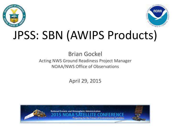 jpss sbn awips products